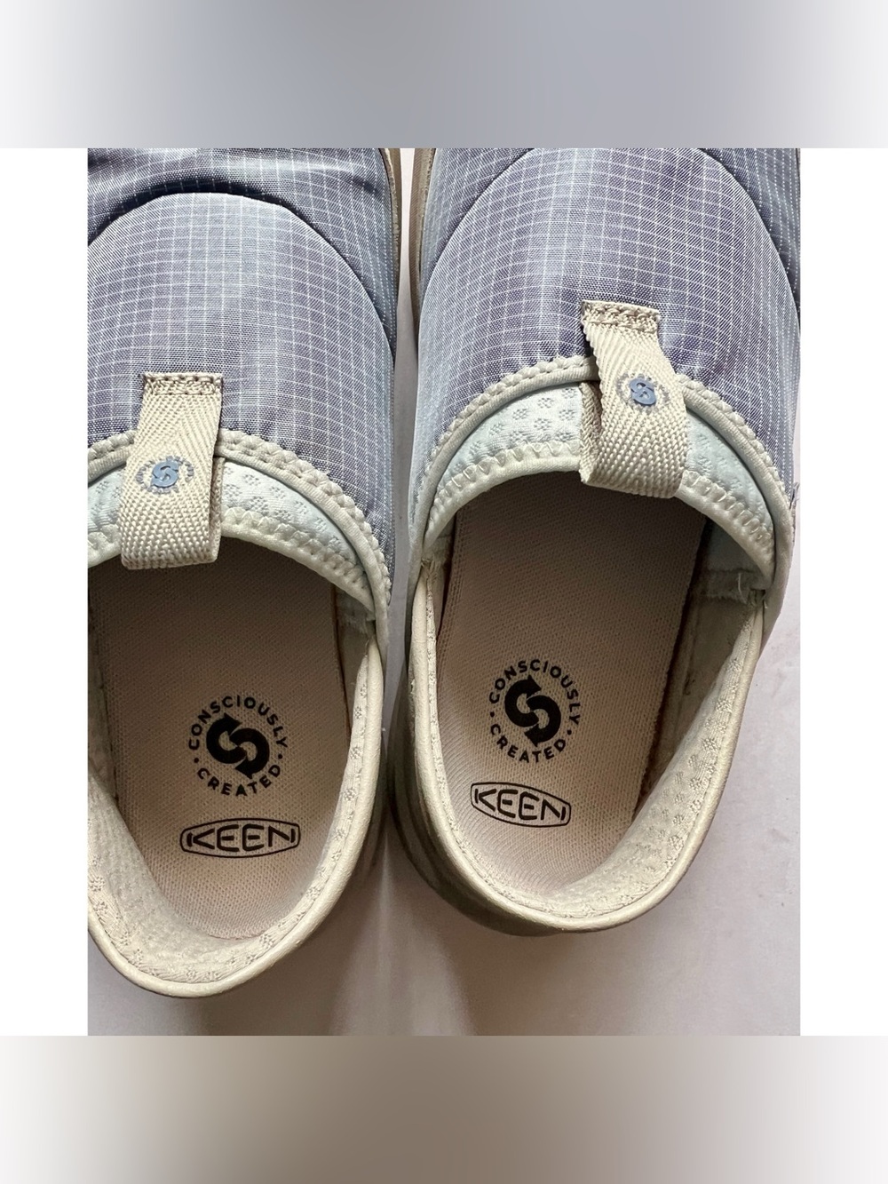 Keen Whyser blue denim slip on shoes US Women’s 9 EUC - Picture 6 of 12